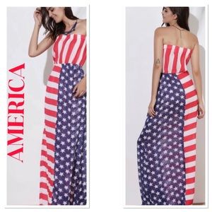 America Flag Dress